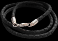 Long Leather Wristband